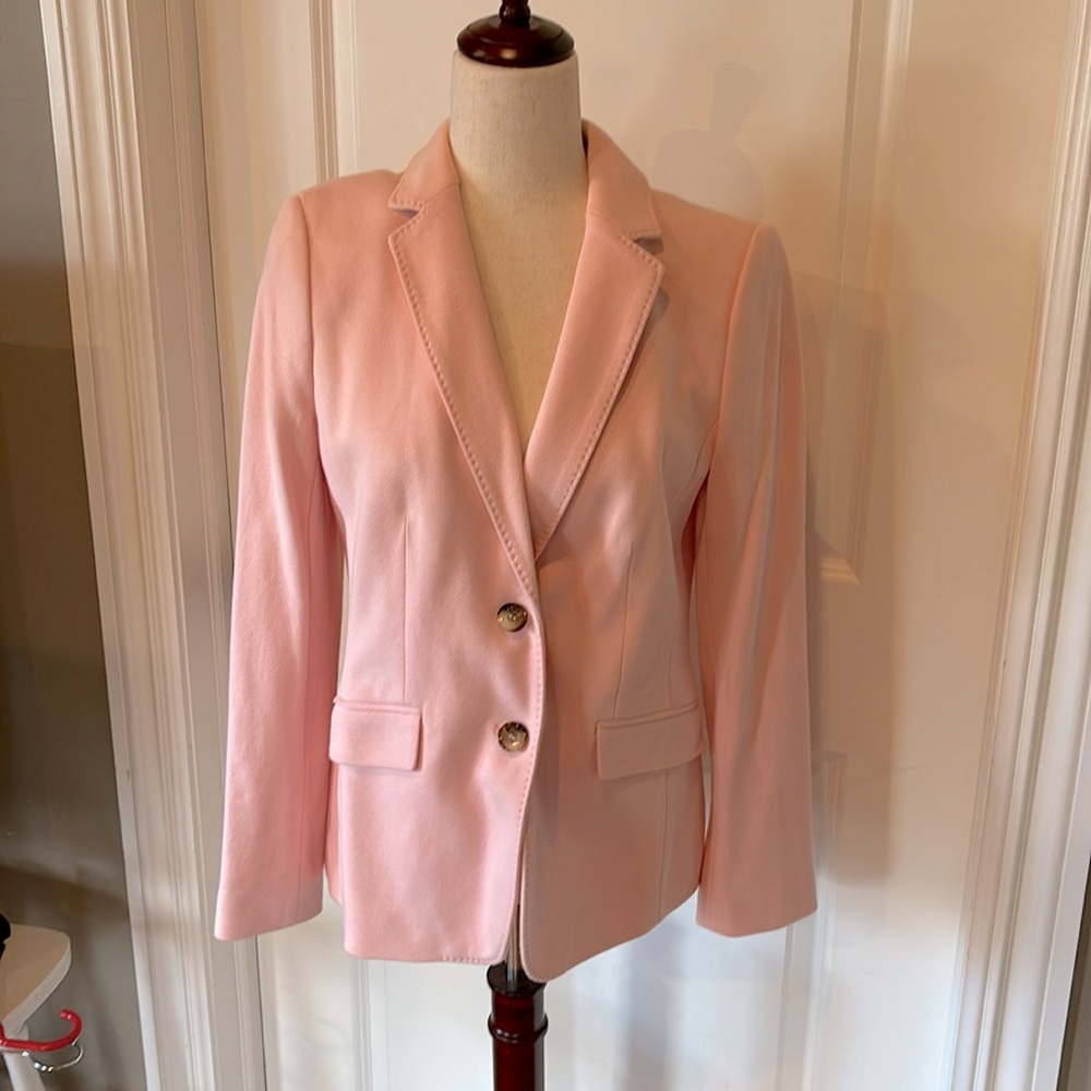 Talbots pink Aberdeen blazer